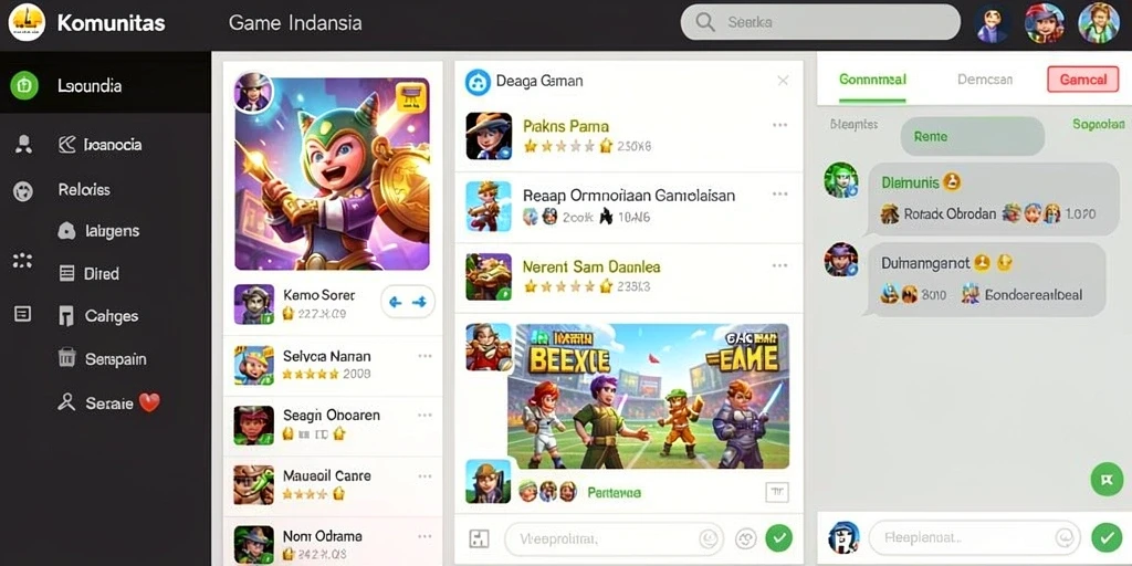 Tampilan grafis yang memikat dan modern.