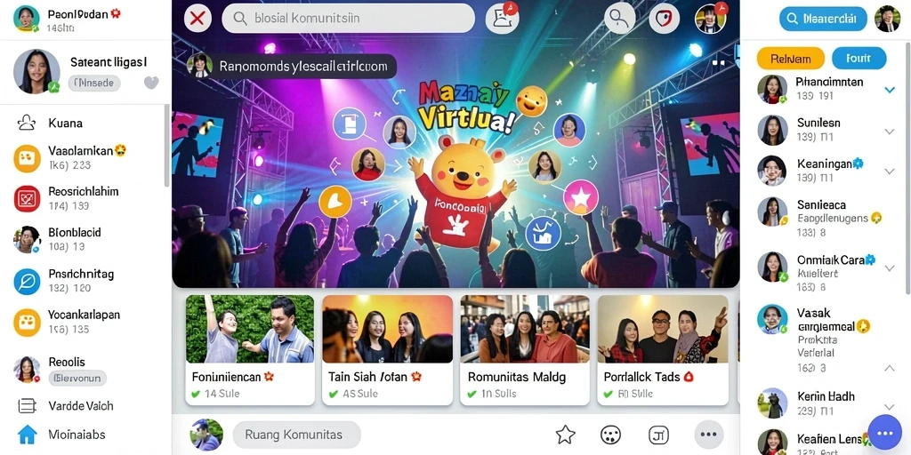 Tampilan antarmuka yang menarik dan mudah digunakan.
