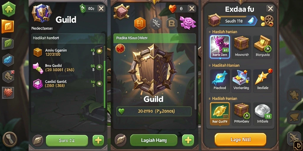 Tampilan awal game BEBASMAX yang memukau.