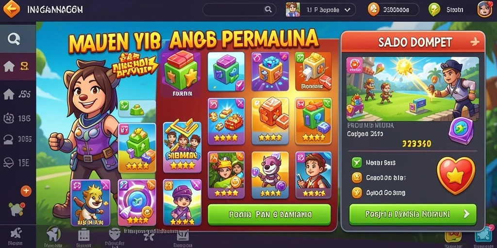 Tampilan antarmuka yang user-friendly.
