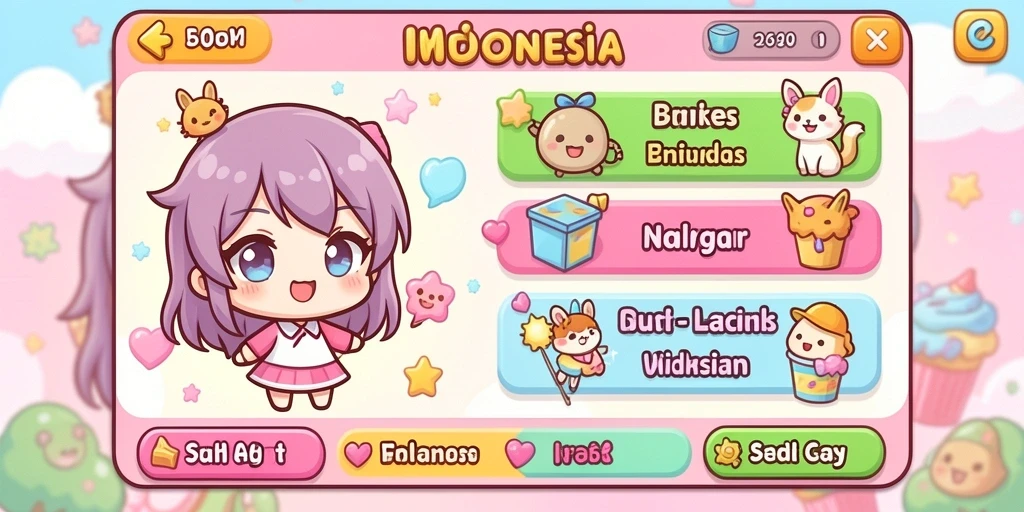 Tampilan awal yang memukau dan menarik.