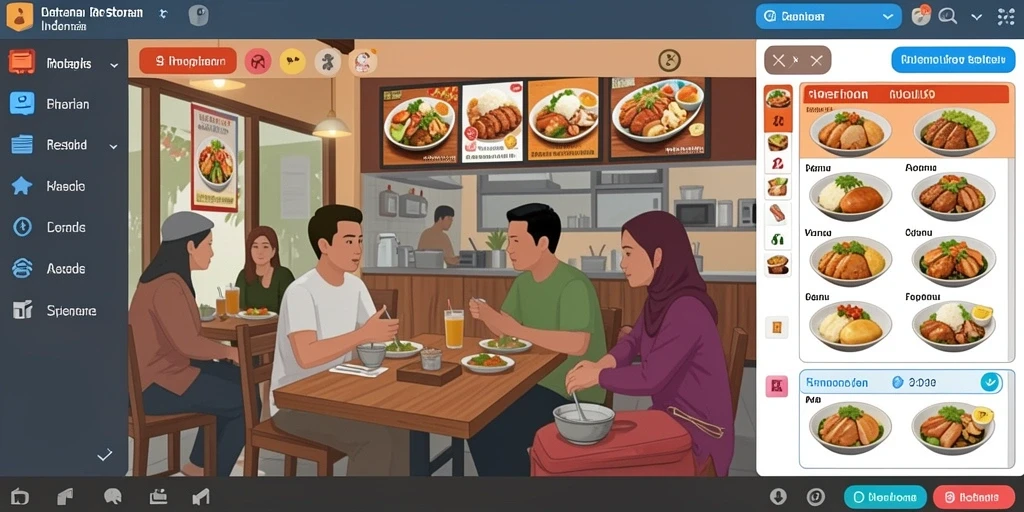 Tampilan antarmuka yang menarik dan mudah digunakan.