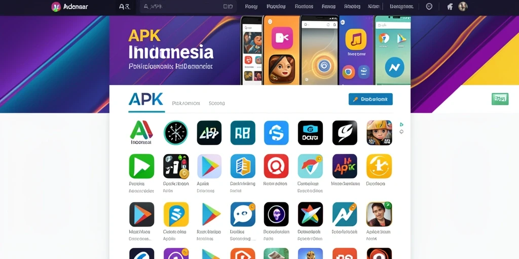 Tampilan awal game dengan karakter yang dinamis.