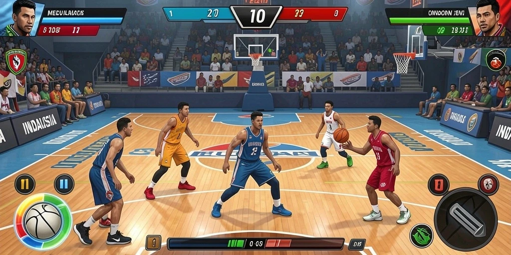 Screenshot menampilkan grafik berkualitas tinggi dari game.